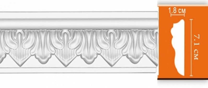 Молдинг с рисунком decomaster 98030 25х10х2400мм
